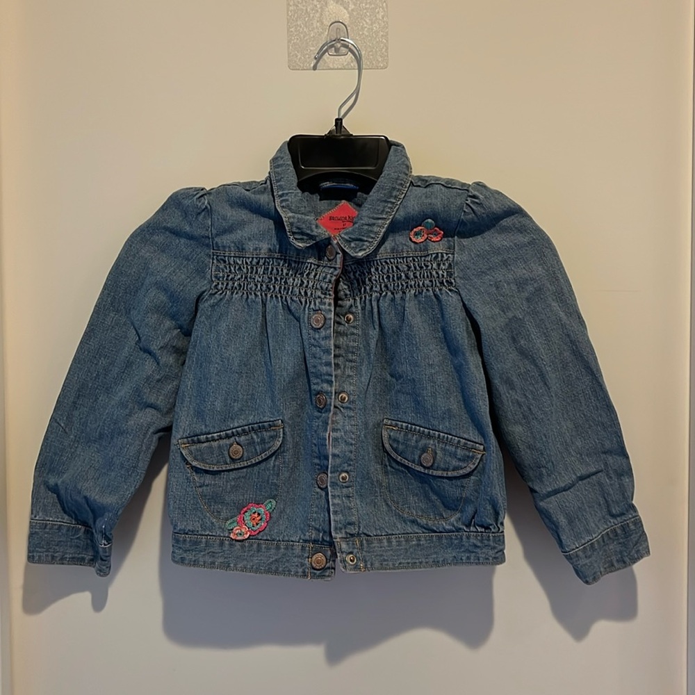 Geniune kids by oshkosh jean jacket 5T